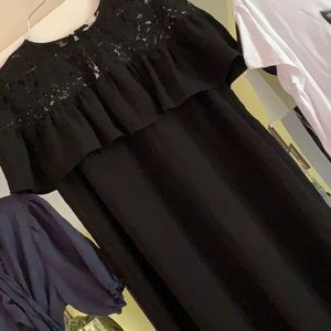 H & M dress black 12